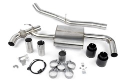 Dinan Free Flow Stainless Exhaust Systems D660-0089-BLK