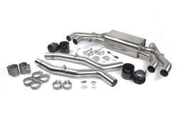 Dinan Free Flow Stainless Exhaust Systems for 2020-2024 X3, 2020-2025 X4 - D660-0086-BLK