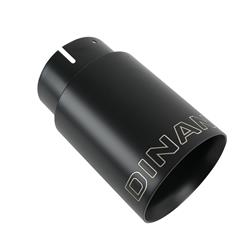 Dinan Double-Walled  Round, Black 3.25 Inch Exhaust Tip D663-0574-BOX