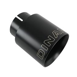 Dinan Double-Walled  Round, Black 2.75 Inch Exhaust Tip D663-0601-BOX