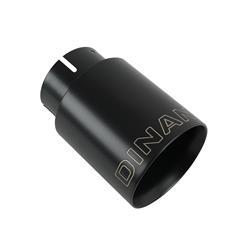 Dinan Double-Walled  Round, Black 3 Inch Exhaust Tip D663-0638-BOX
