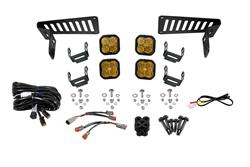 Diode Dynamics - Light Mount Brackets for 2020-2025 GLADIATOR, 2018-2025 WRANGLER - DD6556