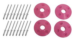 Dominator Hood Pin Scuff Plates DOM-1202-PK