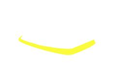 Dominator Race Products Race Car Body Panels DOM-2304-FLO YE