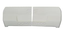 Dominator SS Street Stock Rear Bumper Covers DOM-301-WH
