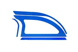 Dominator Race Products Race Car Body Panels DOM-806-AL-BL