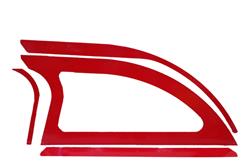 Dominator Race Products Race Car Body Panels DOM-806-AL-RD