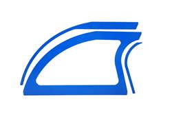 Dominator Race Products Race Car Body Panels DOM-807-AL-BL