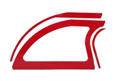 Dominator Race Products Race Car Body Panels DOM-807-AL-RD