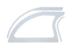 Dominator Race Products Race Car Body Panels DOM-807-AL-WH