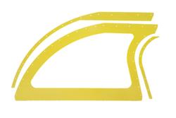 Dominator Race Products Race Car Body Panels DOM-807-AL-YE