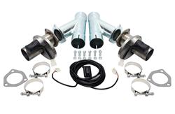 Doug's Headers Electric 2.5 Inch Exhaust Cutouts Kit DEC250AK