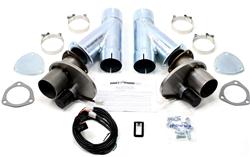 Doug's Headers Electric 3 Inch Exhaust Cutouts Kit DEC300AK