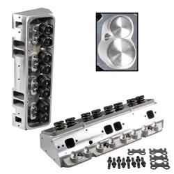 Dart Pro 1 Aluminum Cylinder Heads - 230cc Intake Runner Volume (cc ...