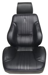 Distinctive Industries Touring II Black Vinyl Seat 90456