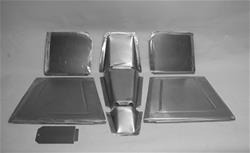 Direct Sheetmetal Front Floorboards for 1940 MASTER 85, SPECIAL DELUXE - CV174
