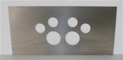 Direct Sheetmetal Dash Panel Inserts DS304-STE