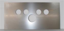 Direct Sheetmetal Dash Panel Inserts DS305-ALU