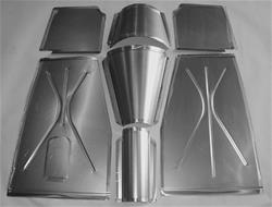 Direct Sheetmetal Front Floorboards for 1937 MODEL 74, 1938 MODEL 82 A, 1939-1940 STANDARD - FD135