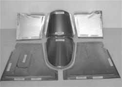 Direct Sheetmetal Front Floorboards for 1940-1947 1 TON PICKUP, 1/2 TON PICKUP, 3/4 TON PICKUP - FD192