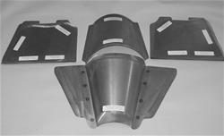 Direct Sheetmetal Toeboards for 1937 MODEL 74, 1938 MODEL 82 A, 1939-1940 STANDARD - FD198SB