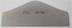 Direct Sheetmetal Cowl Vent Filler Panels for 1934 MODEL 40 A, 1933 MODEL 46 - FDC33-36