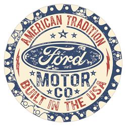 Ford Built in the USA Sign 2396
