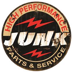 High Performance Junk Steel Sign 2463