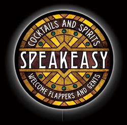 SpeakEasy LED Sign