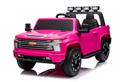 Chevrolet Silverado 4x4 24 V Ride-On Truck FR8330-PINK