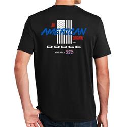 Dodge An American Original America 250th Flag T-Shirt