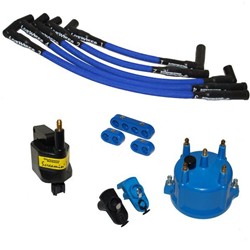 Davis Unified Ignition Jeep Firepower Ignition Kits for 1998-2002 WRANGLER - 2-5KIT9899BL