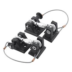 DV8 Offroad - Hood Latches for 2020-2021 GLADIATOR, 2018-2021 WRANGLER - D-JL-190001-K