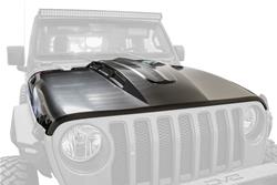 DV8 Offroad Heat Hood Jeep JL Hoods for 2020-2024 GLADIATOR, 2018-2024 WRANGLER - HDMBJL-01