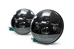 DV8 Offroad LED Headlight Assemblies for 2007-2017 WRANGLER - HL7JK-01
