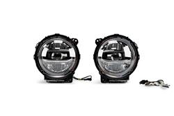 DV8 Offroad LED Headlight Assemblies for 2020-2026 GLADIATOR, 2018-2026 WRANGLER - HLCJL-01