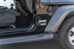 DV8 Offroad Foot Pegs for 2020-2025 GLADIATOR, 2007-2025 WRANGLER, 2018 WRANGLER JK - STJL-05
