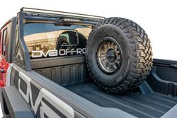 DV8 Offroad Jeep Gladiator Stand Up Tire Carriers for 2020-2022 GLADIATOR - TCGL-02