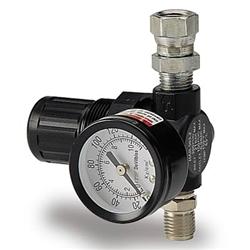 DeVilbiss Air Pressure Regulators with Pressure Gauge