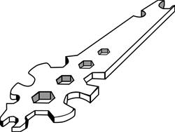 DeVilbiss WR-103 Spray Gun Wrenches