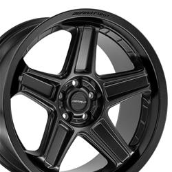 Defiant DF07 Satin Black Wheels