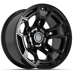 Defiant DF03 Gloss Black Wheels 17x9