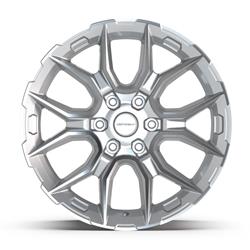 Defiant DF18 Gloss Silver Machined Wheels 20x9