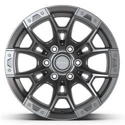 Defiant DF04 Satin Gunmetal Wheels