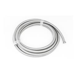 DeatschWerks Stainless Steel Double-Braided Hose -6 AN 20 ft. 6-02-0861-20