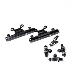DeatschWerks Top-Feed Conversion Fuel Rails for 2002-2012 IMPREZA, 2009 LEGACY, 2015-2017 WRX STI - 6-102-2200