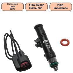 DeatschWerks Fuel Injectors DW650-60-14-14-1