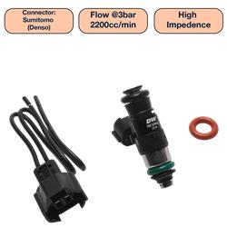 DeatschWerks Fuel Injectors DW2200-34-14-14-1