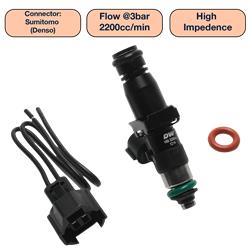 DeatschWerks Fuel Injectors DW2200-60-14-14-1