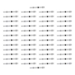 DX Engineering Heat Shrink Self-Solder Wire Splice Connectors DXE-HSIB-2624-50